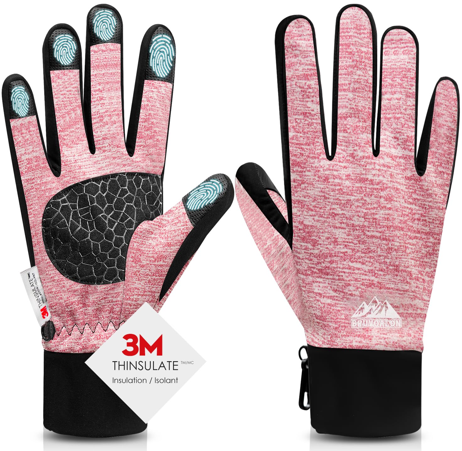 Winter Gloves — Rose