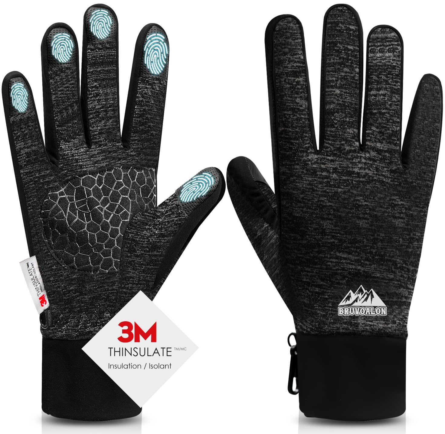 Winter Gloves — Black