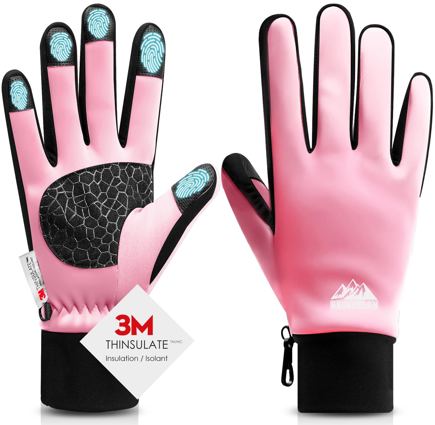 Winter Gloves — Pink