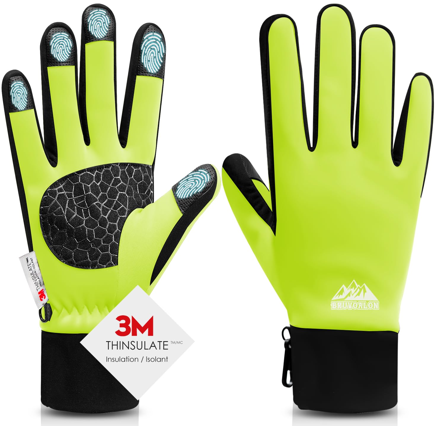 Winter Gloves — Green