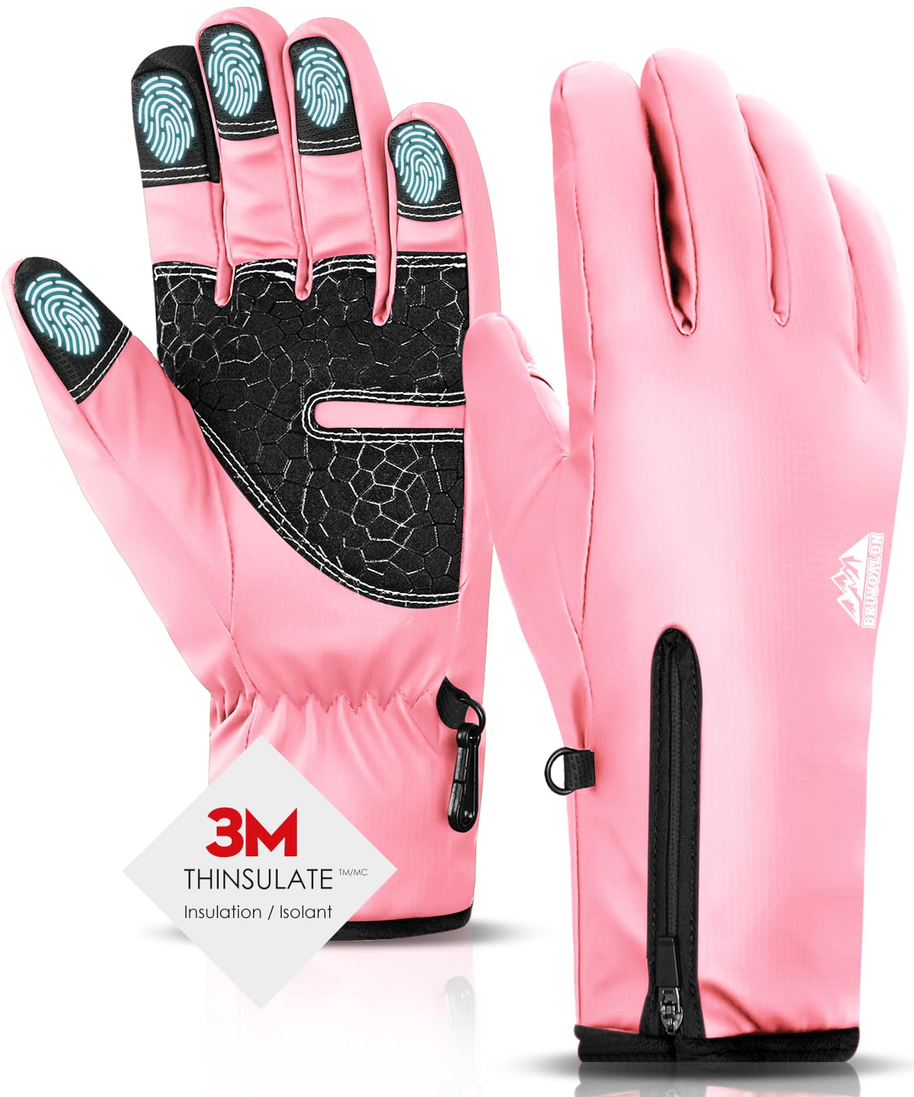 Winter Gloves — Pink