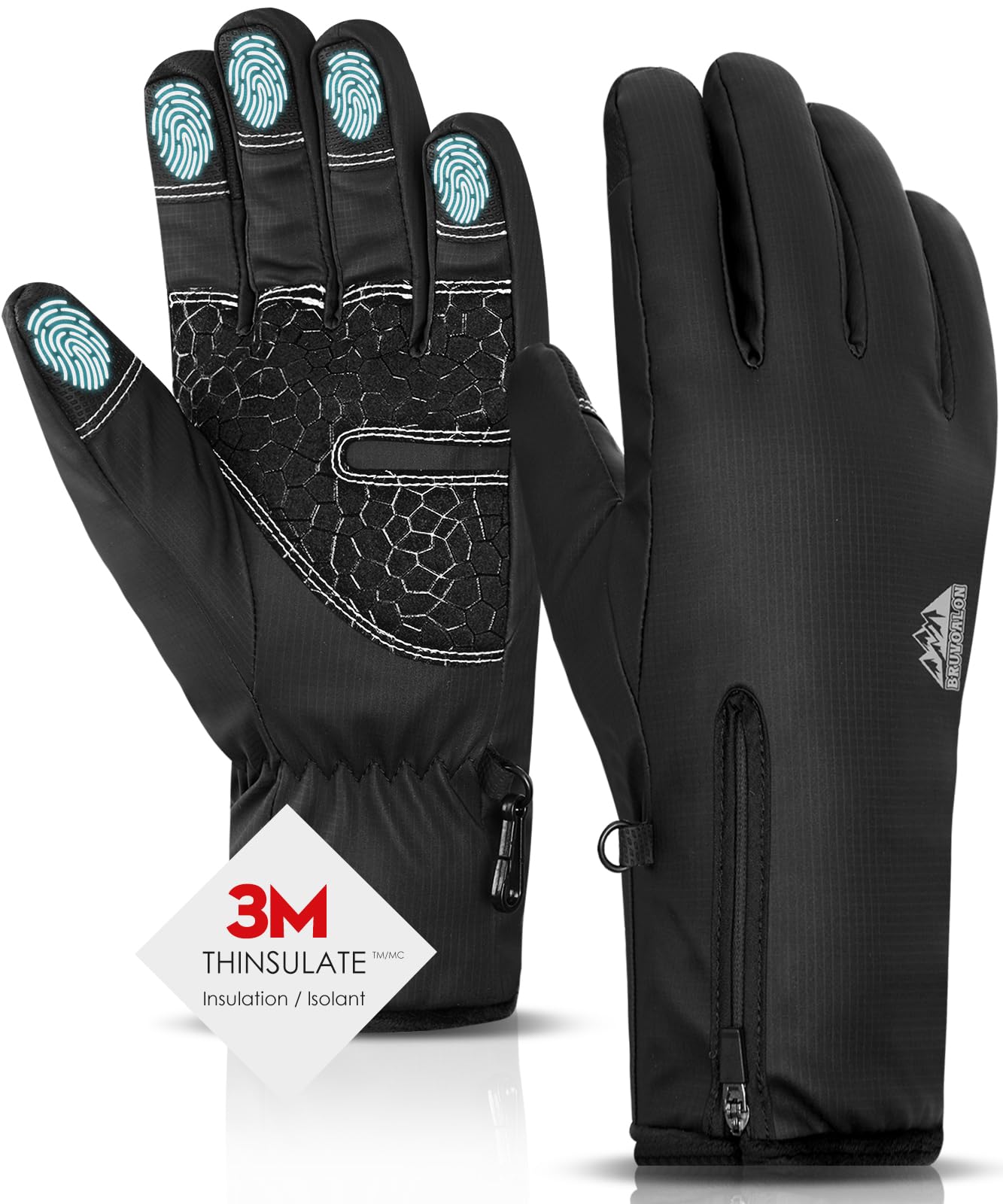 Winter Gloves — Black