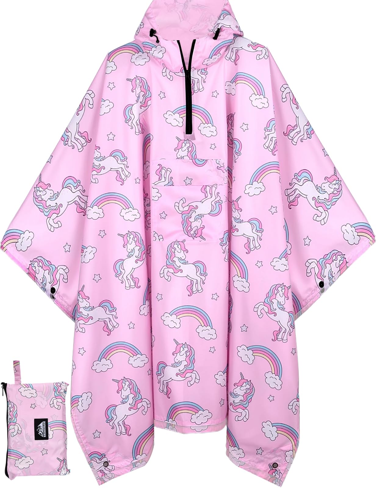 Rain Poncho — Unicorn