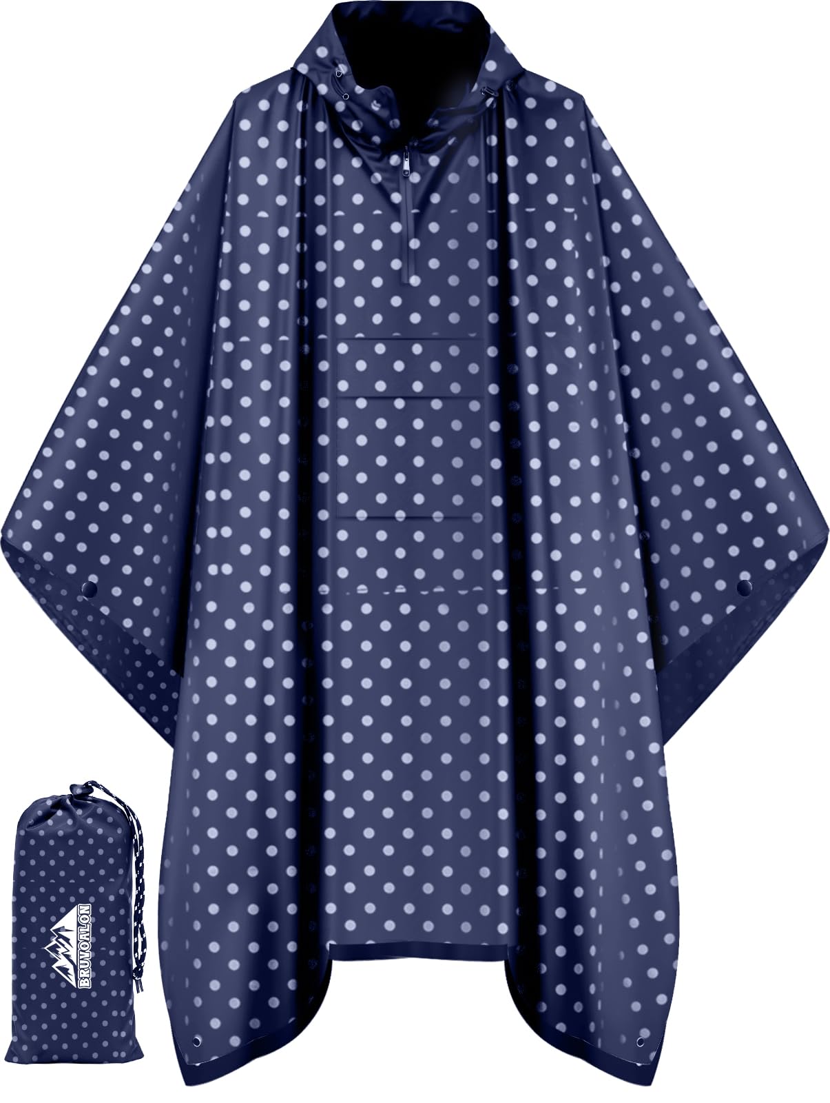 Rain Poncho — Blue Point