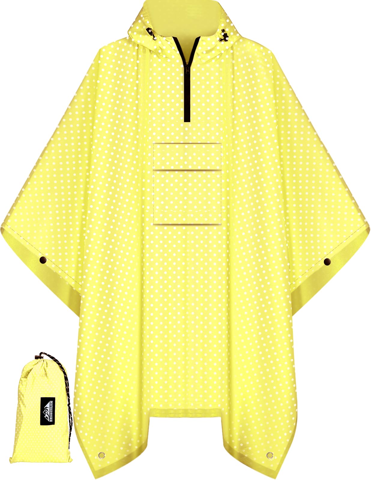 Rain Poncho — Yellow Point