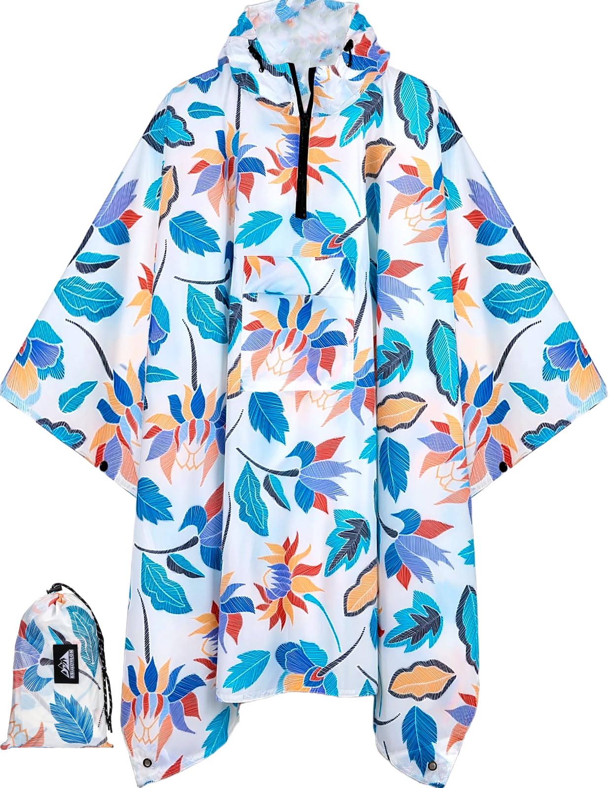 Rain Poncho — Foliage
