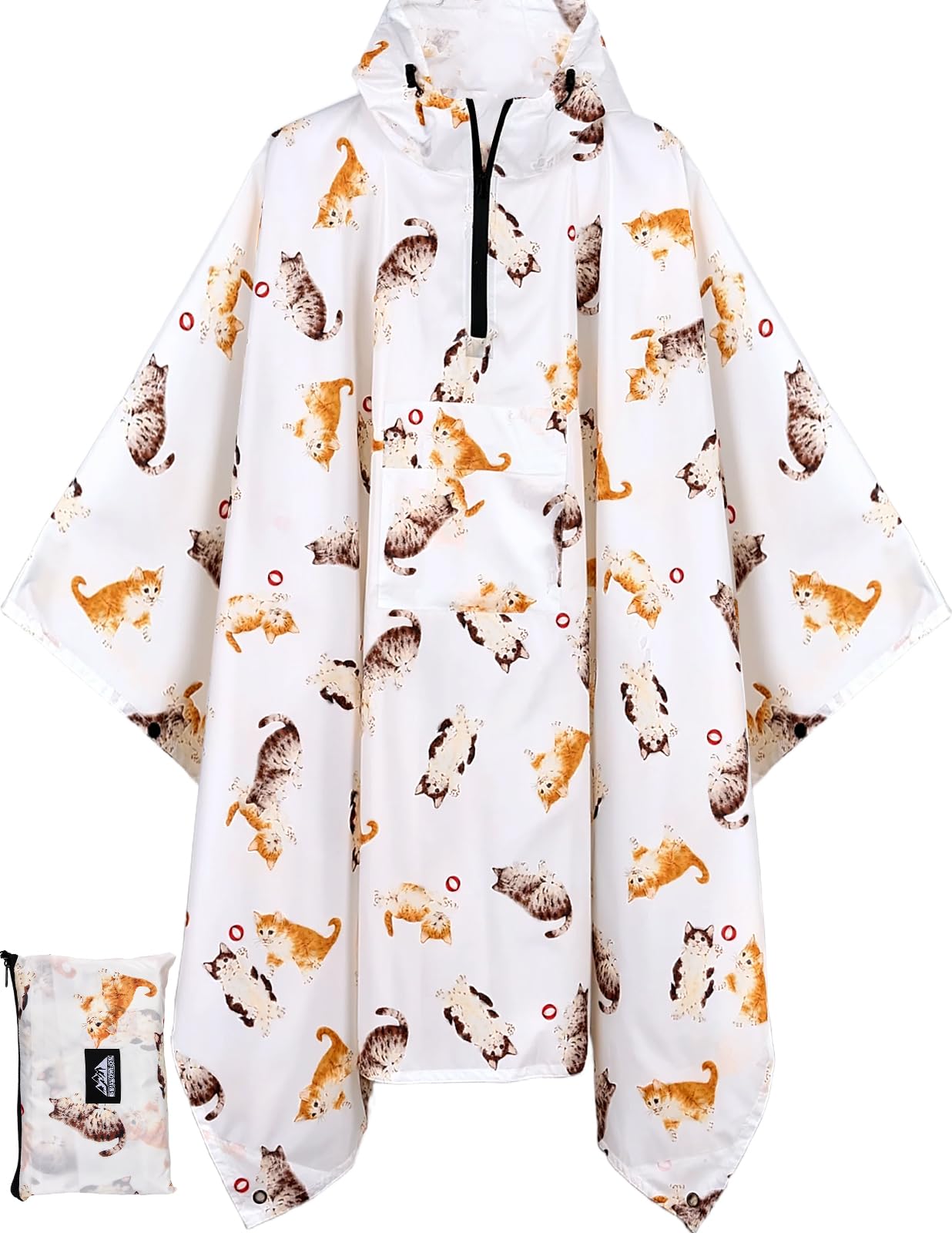 Rain Poncho — Cat