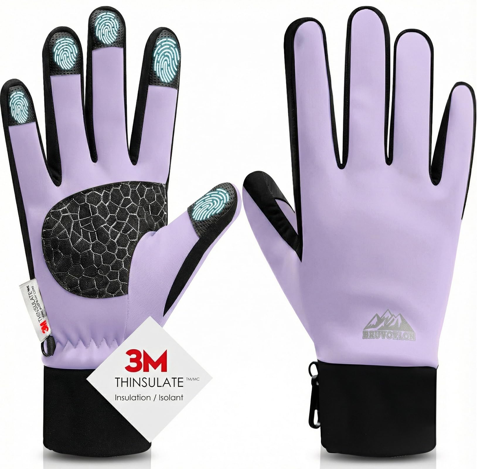 Winter Gloves — Purple